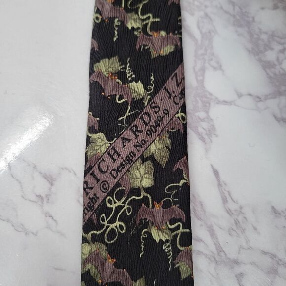 Nordstrom J.Z. Richards Vintage Jack-O-Lantern Necktie Halloween Pumpkin - Picture 2 of 7